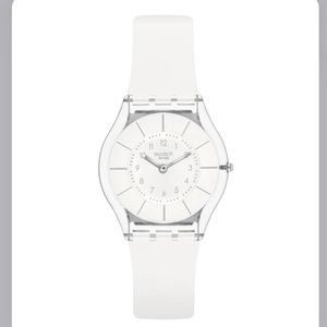 Swatch White Classiness Watch